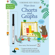 Книга KS WIPE-CLEAN CHARTS & GRAPHS 6 Harper Collins Publishers 