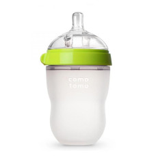 Набор бутылочек для кормления 250 мл,Natural Feel Baby Bottle, Comotomo (Зеленый)