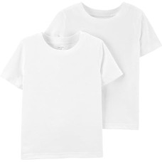 Набор из двух футболок для мальчика (белый) 4T-5T