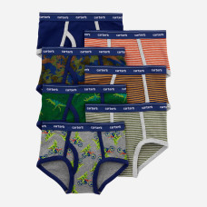 Набор из 7 трусов для мальчика с динозаврами 6T-7T