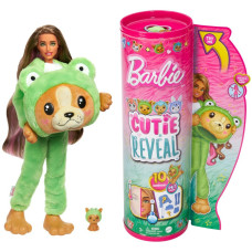 Кукла плюшевый костюм, кукла с домашним животным Cutie Reveal 10 Surprises Barbie Ustore Мишка зеленый