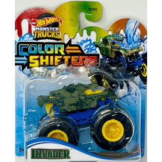 Hot Wheels Monster Trucks 1:64 Color Shifters, 1 игрушечный грузовик для детей Ustore