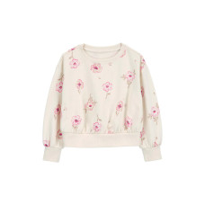 Джемпер молочный с цветочным принтом Carter's 5T