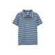 Джемпер-поло для мальчика синий в полоску 3Q504710 Carter’s 6