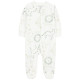 Комбинезон унисекс белый с животными Carter’s 9M