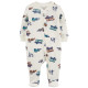 Комбинезон для мальчика молочный с самосвалами, 1R034110, Carter’s