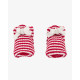 Носки унисекс в красно-белую полоску, 1R616710, Carter&rsquo;s 0-3M