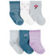 Набор из 6 пар носков для девочки 1R647410 Carter&rsquo;s 3M-12M
