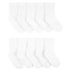 Набор из 10 пар носков для мальчика белые, 2R157210, Carter’s 2T-4T