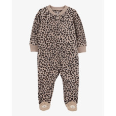 Комбинезон для девочки коричневый в пятнышко, 1R597010, Carter's 9M