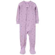 Комбинезон для девочки сиреневый с бабочками, 1R935510, Carter's 18M