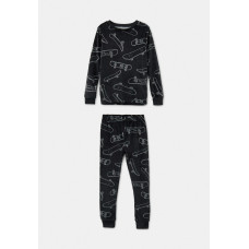Комплект из двух предметов для мальчика (черные со скейтами джемпер и брюки), 3R936910, Carter's 8