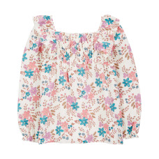 Блузка для девочки с цветочным принтом, 3S045410, Carter's 8
