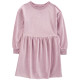 Платье для девочки розовое велюровое, 3R968610, Carter’s 8