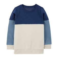 Джемпер для мальчика кремово-синий, 3S032310, Carter's 6
