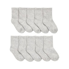 Набор из 10 пар носков для мальчика серые 2S522210 Carter's 2T4T