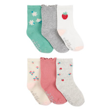 Набор из 6 пар носков для девочки 2S523310 Carter's 2T4T