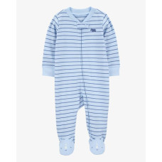 Комбинезон для мальчика голубой в полоску 1S329310 Carter's 6M