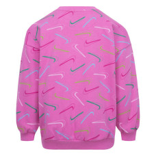Толстовка NKG SWOOSH LOGO BF CREW: девочка AFN, 36L669, Nike 6