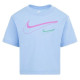 Футболка NKG SWOOSH LOGO BOXY TEE: девочка BJB, 36L670, Nike 4