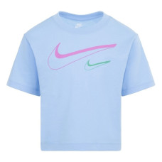 Футболка NKG SWOOSH LOGO BOXY TEE: девочка BJB, 36L670, Nike