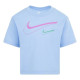 Футболка NKG SWOOSH LOGO BOXY TEE: девочка BJB, 36L670, Nike 6