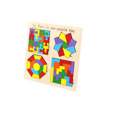 Развивающий деревянный пазл в асс арт. KY-097 Bobek 