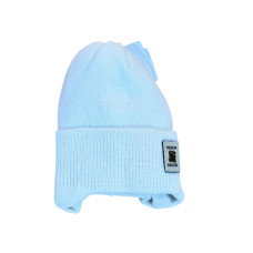 2204T, Шапка вязаная микс Бамбук 40-42