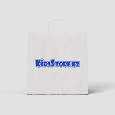 Пакет Крафт Белый 320*240*110мм Kidsstore.kz 