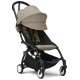 KSP Коляска прогулочная BABYZEN YOYO³ black frame Color Pack 6+ Taupe