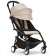 KSP Коляска прогулочная BABYZEN YOYO³ black frame Color Pack 6+ Taupe