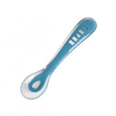 Эргономическая ложка 2nd Age Silicone Spoon 6m+ Beaba