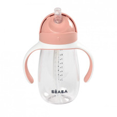 Поильник 300мл Straw Cup Beaba