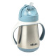 Поильник термос TASSE PAILLE INOX 250ML Beaba W Blue