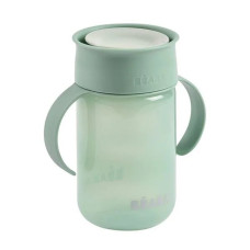 Поильник детский (бутылочка) 340 мл. 360° Beaba GREEN TASSE APPRENTISSAGE 360° GREEN