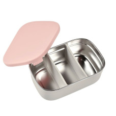 Контейнер для ланча BOITE REPAS INOX GRIS Beaba V/D Rose