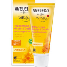 Детский крем с календулой для младенцев, Weleda