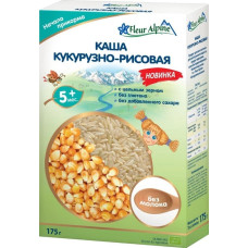 Каша без молока Fleur Alpine Кукурузная-рисовая