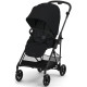 Коляска Melio Carbon с дождевиком Cybex Deep Black