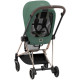 Детская коляска Mios III Cybex Rosengold, Leaf Green