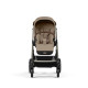 Коляска Balios S Lux TPE 2 в 1 в комплекте со спальным блоком Cot S и дождевиками Cybex Almond Beige