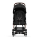 Детская коляска Coya Cybex Rosegold Sepia Black с дождевиком и бампером
