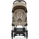 Детская коляска Coya Cybex Rosengold Cozy Beige с дождевиком и бампером