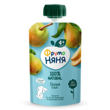 Пюре 90г 1 Gualapack,Фруто Няня Груша