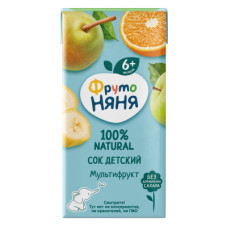 Сок 0,2л Фруто Няня Мультифрукт