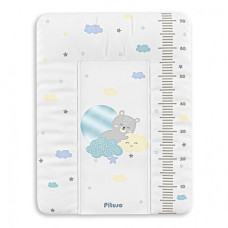 Матрац для пеленания мягкий с ростомером Спящее облачко 72*52см Pituso  