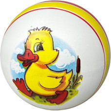 Мяч д.125мм  Утенок (красный), арт. Р1-125 Bobek 