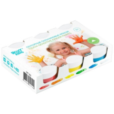 Пальчиковые краски Сенсорные 3+ Roxy 6 цветов по 60мл + обучающая брошюра