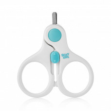 Маникюрные ножницы для новорожденных с замочком Roxy Голубой