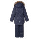 Куртка и полукомбинезон для девочек RUBY в наборе K25420 N, 2114 ночной синий/серебристый Kerry 98